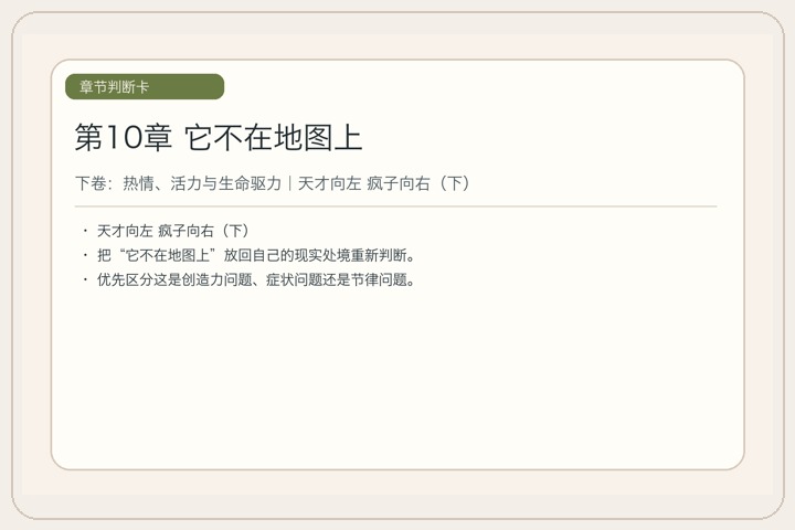 第10章 它不在地图上