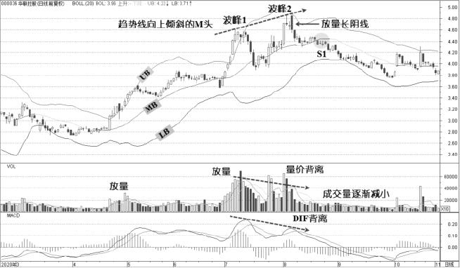2.3 M头与顶背离：顶部风险通常先体现在轨道失真（图 3）