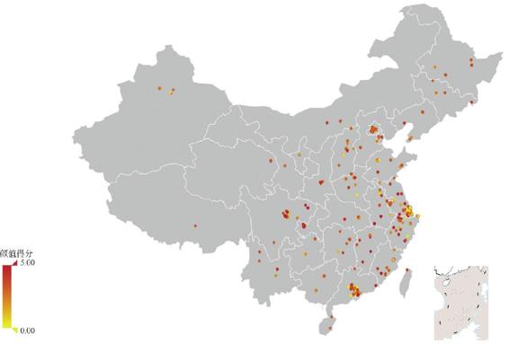 图3-68 颜值地图玩家分布