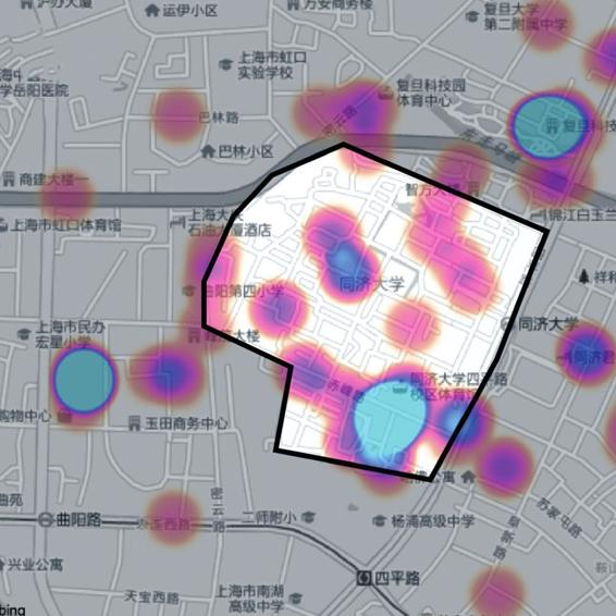 图3-74 同济大学颜值分布