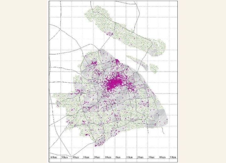 图1-40 上海生产性服务业岗位分布