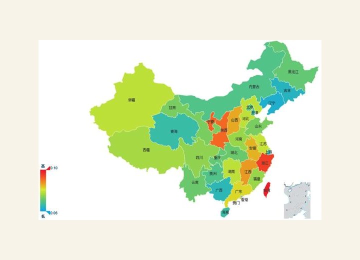 图2-6 各省“拔苗助长指数”