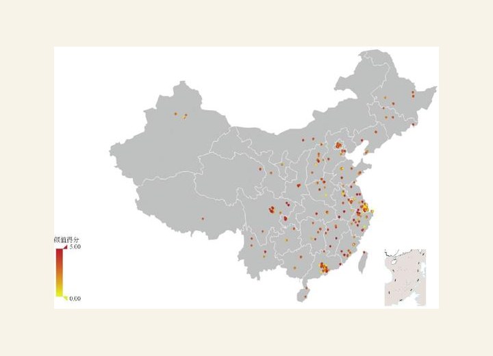 图3-68 颜值地图玩家分布