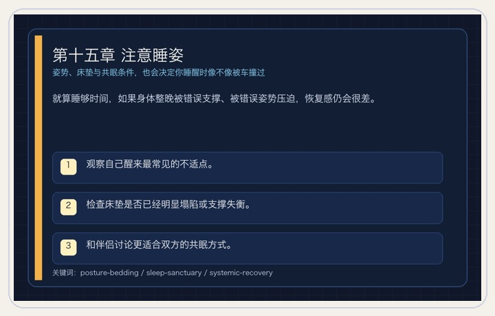 第十五章 注意睡姿